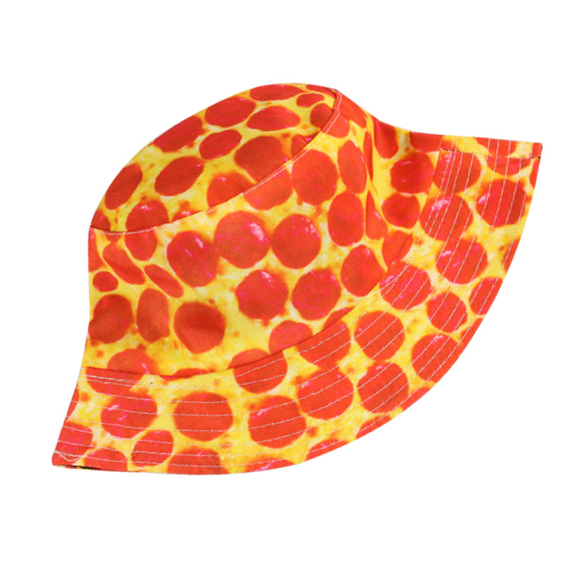 Sombrero de imprenta de la serie de alimentos de poliéster al por mayor